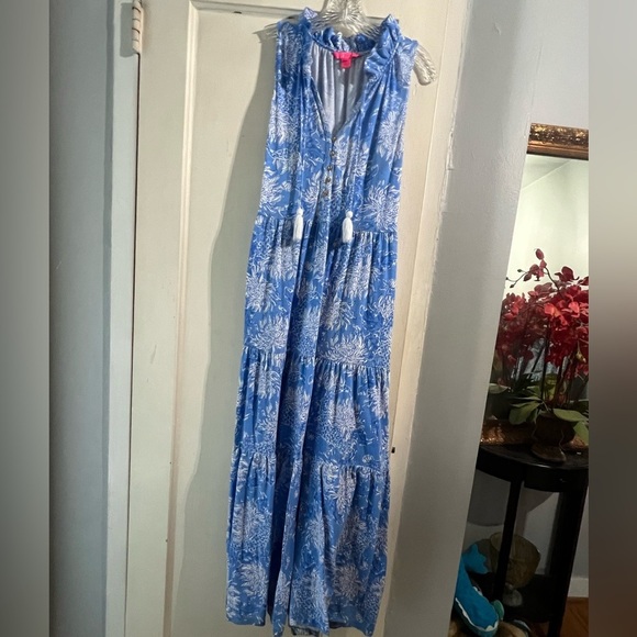 Lilly Pulitzer MALONE Maxi Dress M - Picture 10 of 12